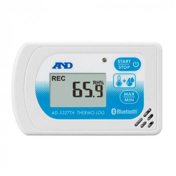 A＆D BLE温湿度データロガー さーもろぐ Bluetooth内蔵 ios対応 AD5327TH 【北海道・沖縄・離島配送不可】