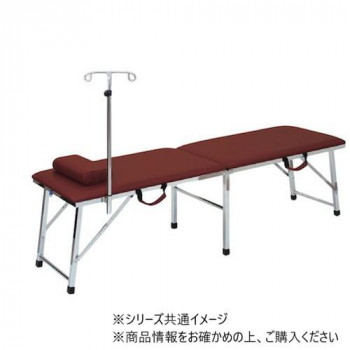 高田ベッド製作所 緊災用ムーブ (折りたたみ式ポータブルベッド) 幅50×長さ180×高さ50cm ライトブラウン TB-983 【北海道・沖縄・離島配送不可】