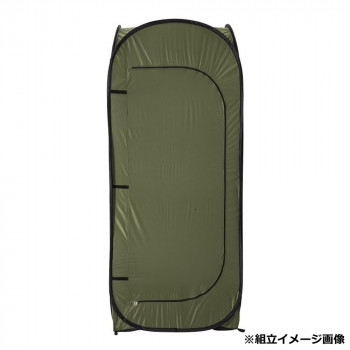 1人用プライバシーテント カーキ (テント・ペグ・ロープ・収納袋) STK7060　STK7060 【北海道・沖縄・離島配送不可】 8,463円