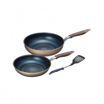 ブラナーノII IH相応うフライパン26糎＆いため鍋28糎(物の具付) MB-2396 1034368 【北海道・沖縄・離島送りとどける不可】