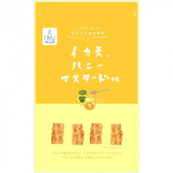 まるか食品 イカ天ハニーマスタード味 60g(12×4) 【北海道・沖縄・離島配送不可】