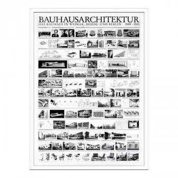 インテリアアート BAUHAUS バウハウス Bauhaus Architektur 1919-1933 IBH-70041 【北海道・沖縄・離島配送不可】