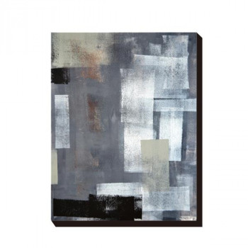 アートパネル T30 Gallery Grey and Green Abstract Art Painting IAP-51599 【北海道・沖縄・離島配送不可】