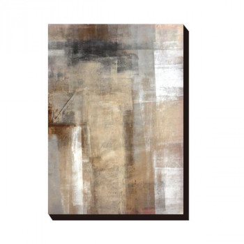 アートパネル T30 Gallery Brown and Beige Abstract Art Painting IAP-51600 【北海道・沖縄・離島配送不可】