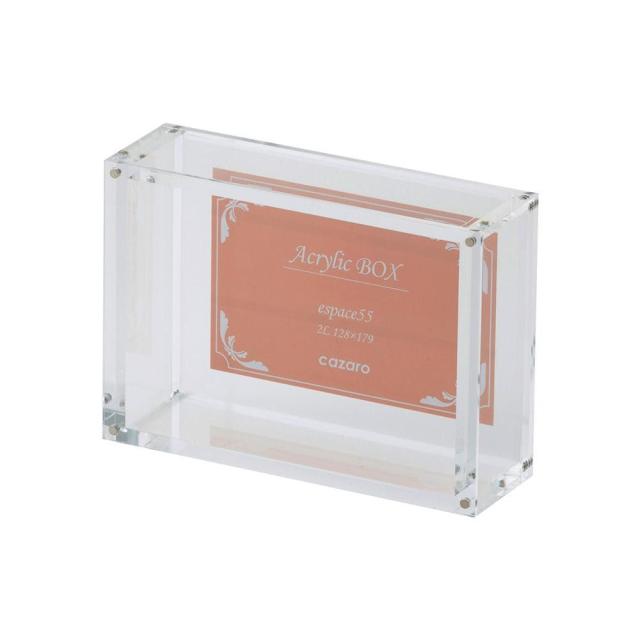 Cazaro アクリルBOX エスパス 55 2L クリア 36B005B0100 【北海道・沖縄・離島配送不可】