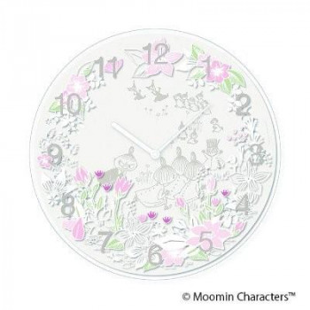 MOOMIN(ムーミン) Wall clock Little My Chasing MTP030010 【北海道・沖縄・離島配送不可】