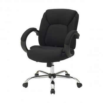 ナカバヤシ　サポートクッションエグゼクティブチェア　ブラック　CCF-601-BK 【北海道・沖縄・離島配送不可】