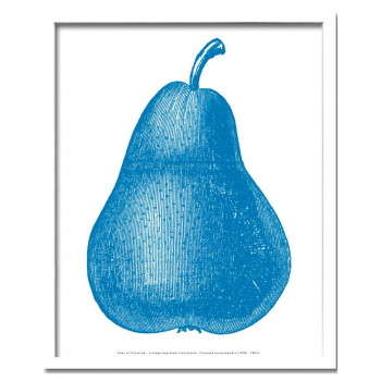 Pear アートパネル blue IPF-52889 【北海道・沖縄・離島配送不可】
