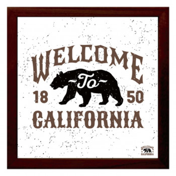 Sign Frame 400seires アートパネル Welcome to California ISF-52263 【北海道・沖縄・離島配送不可】
