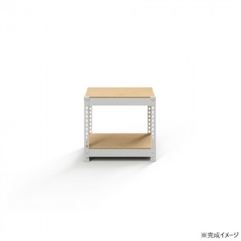 H45cm 追加2 段セット 幅51cm MK-452NWH ホワイト 【北海道・沖縄・離島配送不可】