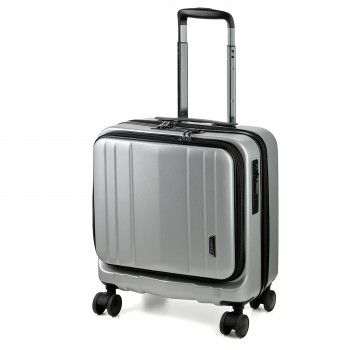 BAGGEX SILES キャリーケース 横型 シルバー 05-5210-29 【北海道・沖縄・離島配送不可】