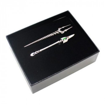 EVANGELION×SWANK(エヴァンゲリオン×スワンク) ロンギヌスの槍 ＆ カシウスの槍 タイバー セット eva017 【北海道・沖縄・離島配送不可】