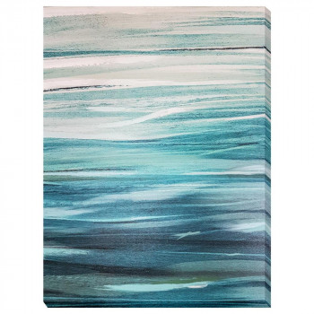 abstract blue sea wave art アートパネル IAP-53239 【北海道・沖縄・離島配送不可】