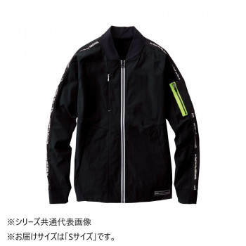 桑和 0388-00 長袖ブルゾン Sサイズ ブラック(4) 【北海道・沖縄・離島配送不可】