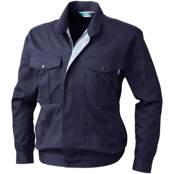 桑和 VA413 長袖ブルゾン 6Lサイズ ネイビー(1) VIVA SOWA 【北海道・沖縄・離島配送不可】