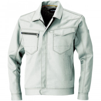 桑和 9663 長袖ブルゾン LLサイズ シルバーグレー(22) SOWA 【北海道・沖縄・離島配送不可】