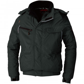 桑和 44903 防寒ブルゾン LLサイズ ブラック(4) SOWA 【北海道・沖縄・離島配送不可】