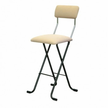 ルネセイコウ Jメッシュチェア ハイ 日本製 完成品 MSH-64 ベージュ・ブラック 【北海道・沖縄・離島配送不可】