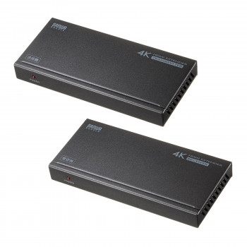 サンワサプライ HDMIエクステンダー(4K対応・120m延長) VGA-EXHDPOC 【北海道・沖縄・離島配送不可】