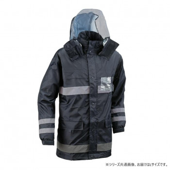 船橋(フナハシ) レインウェア 安全レイン FS-6000 ネイビー L 【北海道・沖縄・離島配送不可】 8,761円