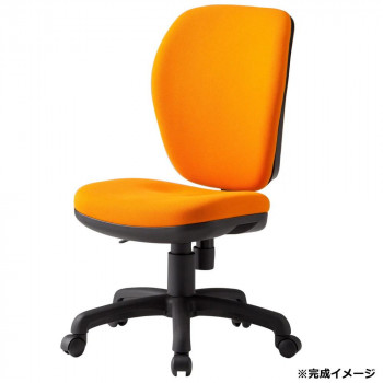 藤沢工業(TOKIO) オフィスチェアハイバック FST-77H オレンジ 【北海道・沖縄・離島配送不可】 20,582円