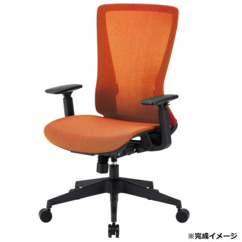 藤沢工業(TOKIO) オフィスチェア FCM-71 オレンジ 【北海道・沖縄・離島配送不可】 28,117円