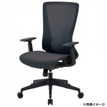 藤沢工業(TOKIO) オフィスチェア FCM-71 ブラック 【北海道・沖縄・離島配送不可】