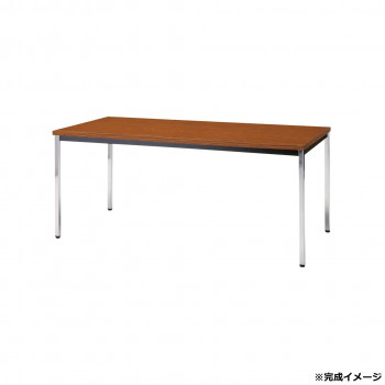 藤沢工業(TOKIO) ミーティングテーブル TDW-1890K チーク 【北海道・沖縄・離島配送不可】 41,151円