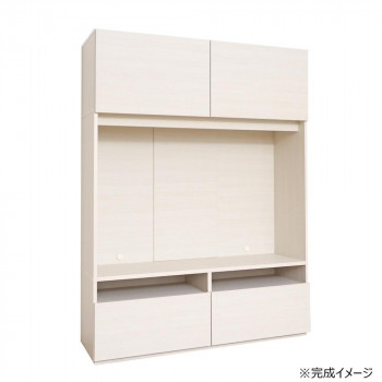 日本製組立家具 テレビボード CO-WS-1813TV 白木目(2梱包) 【北海道・沖縄・離島配送不可】 37,754円