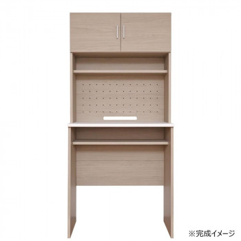 日本製組立家具 キッチンラック ゴミ箱収納レンジ台 CO-CU-1885T 【北海道・沖縄・離島配送不可】