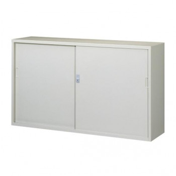 一般書庫/D:400タイプ 5×3型用引違書庫(スチール戸) 棚板4枚付 ニューグレー COM-N305D 【北海道・沖縄・離島配送不可】 29,619円