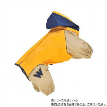 ドッグウェア フルカバーレインコート JコートB マスタード 普通犬用 10号 2220F100 【北海道・沖縄・離島配送不可】