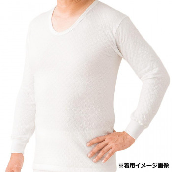 ビビエルボ メディロン 極上キルト 紳士長袖シャツ M 3301 【沖縄配送不可】