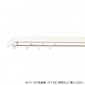 30018466 トーソー(TOSO) 装飾レール レガ-トユニ Mセット ホワイト LTダブル2.00m 【北海道・沖縄・離島配送不可】