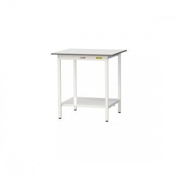 山金工業(YamaTec) SUPH-975TT-WW ワークテーブル150シリーズ 固定式 (H950mm) 900×750mm (全面棚板付) 【北海道・沖縄・離島配送不可】