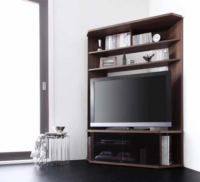 ハイタイプコーナーテレビボード〔Nova〕ノヴァ ブラウンの通販は