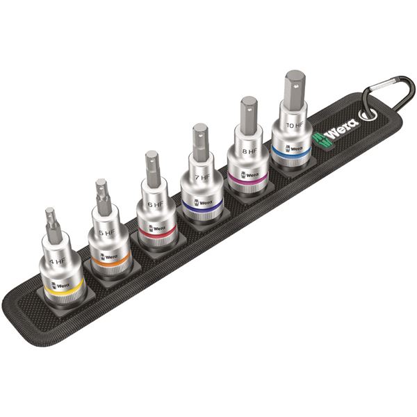 WERA ヴェラ 差込角1/2DR INHEX ビットソケット ドライブ保持機能付き 003996 工具 ツール DIY 作業工具 道具 【北海道・沖縄・離島配送不可】