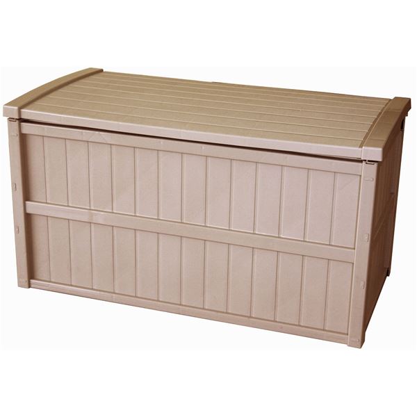 大容量収納庫 ベージュ 組立式 【北海道・沖縄・離島配送不可】