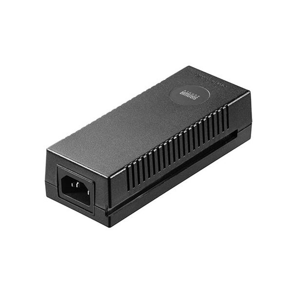 サンワダイレクトPoEインジェクター(PoE給電・電力供給・IEEE 802.3af対応・IPカメラ) 500-SWH0111個 【北海道・沖縄・離島配送不可】_1