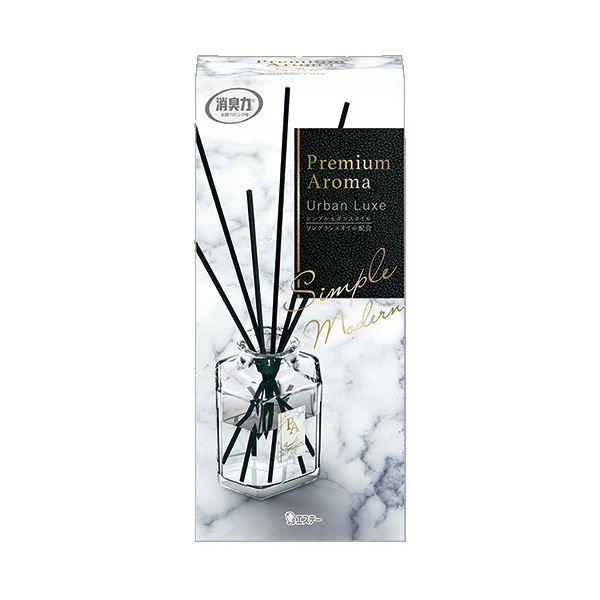 （まとめ） エステー玄関・リビング用 消臭力 Premium Aroma Stick アーバンリュクス 本体 50ml 1個 〔×10セット〕 【北海道・沖縄・離島配送不可】 7,290円
