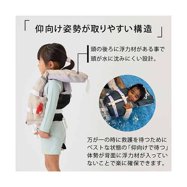 HANT ベビーライフベスト 頭付 対応伸長約90-110cm ネイビーブルー XSサイズ HBL-44131 【北海道・沖縄・離島配送不可】