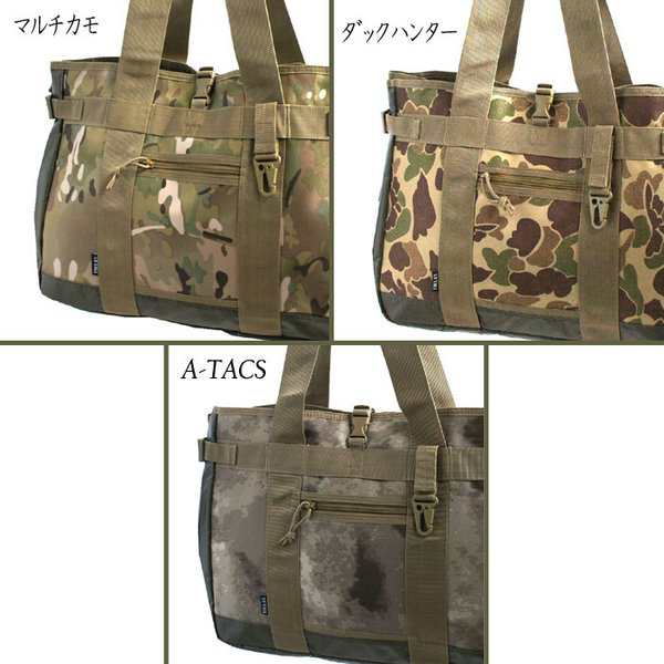 アメリカ軍 トートバッグ／鞄 〔 25L 〕 ポリエステルキャンバス地