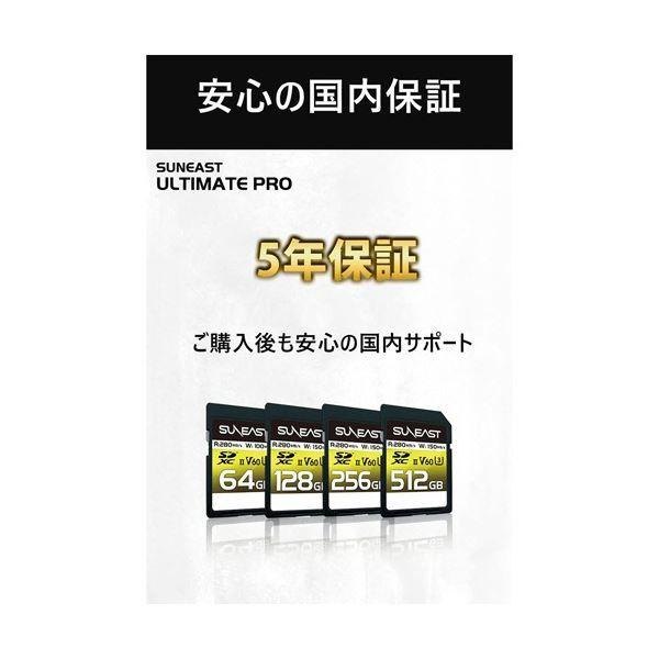 旭東エレクトロニクス SUNEAST SDXC UHS-II カード 512GB V60 SE