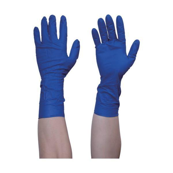 （まとめ） TRUSCO使い捨て天然ゴム手袋TGプロテクト 0.20 粉無 青 S TGNL20BS 1箱（50枚） 〔×3セット〕 【北海道・沖縄・離島配送不可】