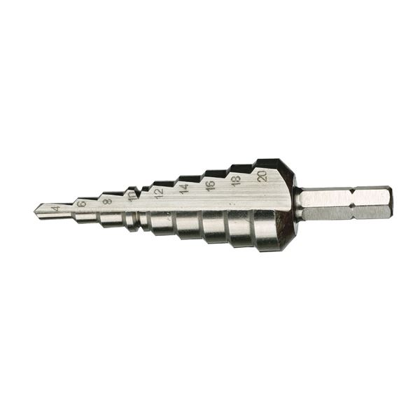 WERA ヴェラ ステップ ツイスト ドリルビット 六角軸 差込6.35mm 刃先サイズ4-20mm 9段 104672 工具 ツール DIY 作業工具 道具 【北海道・沖縄・離島配送不可】