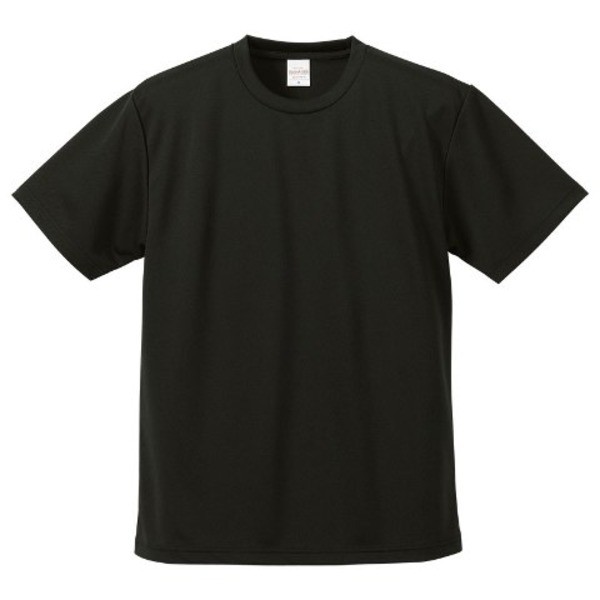 UVカット吸汗速乾ドライ Tシャツ CB5900 ブラック S 〔 5枚セット 〕