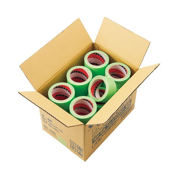寺岡製作所 養生用P-カットテープαNo.4100NP 無包装 50mm×25m 若葉 1ケース(30巻)の通販は 10,293円