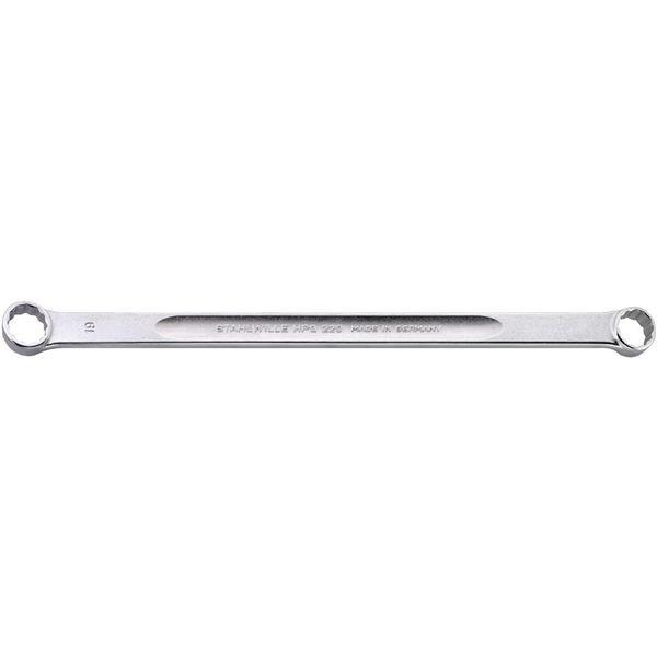 STAHLWILLE スタビレー ロングメガネレンチ 15°オフセット 5.5×7mm 全長185mm 面接触 220-5.5X7 工具 ツール DIY 作業工具 【北海道・沖縄・離島配送不可】