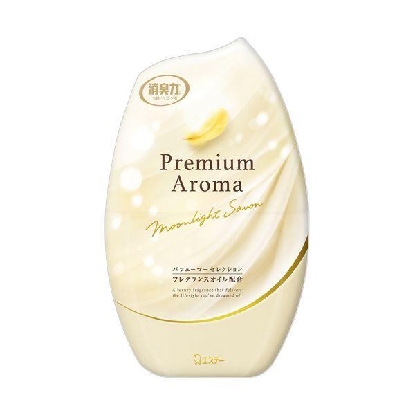 （まとめ） エステーお部屋の消臭力 Premium Aroma ムーンライトシャボン 400mL 1個 〔×10セット〕 【北海道・沖縄・離島配送不可】
