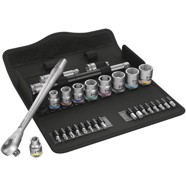 WERA ヴェラ 差込角3/8DR 29点組 ソケットレンチ セット ラチェットレンチ戻り角4.7度 004050 工具 ツール DIY 作業工具 レンチ 【北海道・沖縄・離島配送不可】 25,043円